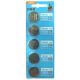 Buttoncell Vinnic CR2016 3V Τεμ. 5 με Διάτρητη Συσκευασία