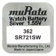 Buttoncell Murata 362-361 SR721SW Τεμ. 1