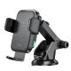 Βάση Στήριξης Αυτοκινήτου Hoco HW11 Jenny με  με Wireless Fast Charger έως 15W και Επεκτεινόμενο Βραχίονα Μαύρη 4.5