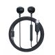 Hands Free Acefast L2 Earphones Stereo USB-C Braided Μαύρο 1.2m. Συμβατά με Όλες τις Συσκευές USB-C.