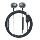 Hands Free Acefast L1 Earphones Stereo Lightning Apple Certified MFI 1.2m Μαύρα