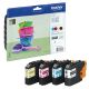Brother Μελάνι Inkjet LC-221 Black & Tri-Colour (LC-221VP) (BRO-LC-221VP)