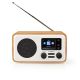 Nedis Ραδιόφωνο Ρεύματος DAB+ με Bluetooth και USB Λευκό (RDIN2000WT) (NEDRDIN2000WT)