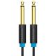 VENTION 6.5mm Male to Male Audio Cable 10M Black (BAABL) (VENBAABL)