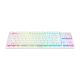 Razer Deathstalker V2 Pro TKL White Wireless Low Profile Linear Red Optical Switches 50h (RZ03-04373500-R3M1) (RAZRZ03-04373500-R3M1)