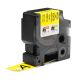 Ταινία Ετικετογράφου DYMO Ind Rhino Tape Flexible Nylon Black On Yellow 24mm (1734525) (DYM1734525)