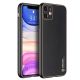 Dux Ducis Yolo elegant case made of soft TPU and PU leather for iPhone 11 black