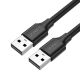 Ugreen USB 2.0 (male) - USB 2.0 (male) cable 2 m black (US128 10311)