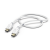 Hama Charging/Data Cable, USB Type-C - USB Type-C, 1.0 m, white