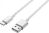 Huawei Regular USB 2.0 Cable USB-C male - USB-A male Λευκό 1m (HL-1121)