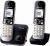 Panasonic KX-TG6852 Ασύρματο Τηλέφωνο Duo με Aνοιχτή Aκρόαση Μαύρο