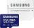 Samsung Pro Plus (2021) microSDXC 128GB U3 V30 A2 με αντάπτορα