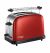RUSSELL HOBBS 23330-56 Colours Plus Flame Red Toaster