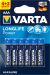VARTA 4903 συσκ.6 AΛΚΑΛΙΚΗ LONGLIFE POWER AAA (4+2)