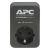 APC Essential SurgeArrest Πρίζα Ασφαλείας 1 Θέσης Black (PME1WB-GR) (APCPME1WB-GR)