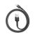 Baseus Cafule USB Lightning Cable 2.4A 0.5m Gray+Black (CALKLF-AG1) (BASCALKLF-AG1)