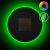 123LED Solar Wall Lamp Eclipse 30  Multicolor  Anthracite (LDR09027)