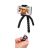 MediaRange Universal Mini Tripod With Flexible legs and remote shutter, Black (MRMA205)