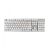 Motospeed GK89 White Wireless Mechanical Keyboard Ice Blue Backlit Red Switch Gr Layout