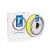 REAL PETG 3D Printer Filament - Translucent Yellow - spool of 0.5Kg - 2.85mm (REFPETGTYELLOW500MM285)