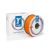 REAL PLA 3D Printer Filament -Fluorescent Orange- spool of 1Kg - 2.85mm (REFPLAFORANGE1000MM3)