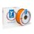 REAL PLA 3D Printer Filament - Orange - spool of 1Kg - 1.75mm (REFPLAORANGE1000MM175)