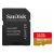 Sandisk Extreme microSDXC UHS-I 128GB Card with Adapter (SDSQXAA-128G-GN6MA) (SANSDSQXAA-128G-GN6MA)
