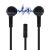Hands Free Ancus Viker in-Earbud Stereo 3.5mm για Apple-Samsung-HTC-Sony Μαύρο με Καλώδιο Πλακέ, Πλήκτρο Απάντησης και Έντασης