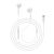 Hands Free Hoco L10 Earphones Stereo USB-C Συμβατά με Συσκευές USB-C Xiaomi Huawei Oppo Google Pixel  Άσπρο 1.2μ