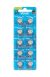 Buttoncell Vinnic LR1154F AG13 LR44 Τεμ. 10 με Διάτρητη Συσκευασία
