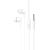 Hands Free Hoco M97 Enjoy Earphones Stereo 3.5mm με Μικρόφωνο και Πλήκτρο Λειτουργίας Λευκά