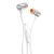 Hands Free JBL Tune 290 In-ear 3.5 mm Pure Bass Sound 8.7mm με Μικρόφωνο και Πλακέ Καλώδιο JBLT290SIL 1.2m Ασημί