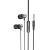 Hands Free Hoco M110 Encourage Universal Earphones Hi-Fi Stereo Deep Sound 3.5mm Γκρι 1.2m