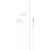 Hands Free Hoco M112 Story Universal Earphones Hi-Fi Stereo 3.5mm Λευκό 1.2m