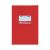 Typotrust Special PP Τετράδιο Κόκκινο Ριγέ 17x25 50φ. (4082) (TYP4082)