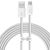 Baseus Dynamic Braided USB 2.0 Cable USB-C male - USB-A male 100W White 2m (CALD000702) (BASCALD000702)