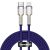 Baseus Cafule Series USB-C cable for Lightning 20W 2m purple (CATLJK-B05) (BASCATLJK-B05)