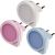 Brennenstuhl NL 01 QD LED Φωτάκια Νυκτός 1.5lm με Φωτοκύτταρο Set White, Pink, Blue (1173180) (BNN1173180)