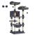 Feandrea Cat Tower, Height 143 cm, up to 2 cats (PCT15GYZ) (FEAPCT15GYZ)
