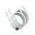 Baseus Wisdom Regular USB to Lightning Cable Λευκό 1.5m 2 Pack (TZCALZJ-02) (BASTZCALZJ02)