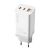 Dudao GaN fast wall charger 65 W USB / 2x USB Typ C Quick Charge Power Delivery gallium nitride white A7xs white  