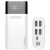 Dudao Power Bank 4x USB 30000mAh with Display 4A white