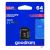 Goodram Microcard 64 GB micro SD XC UHS-I class 10 memory card, SD adapter (M1AA-0640R12)