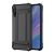 Hybrid Armor Case Tough Rugged Cover for Huawei P Smart S / Y8p black