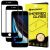 Wozinsky 2x Tempered Glass Full Glue for iPhone SE 2020 / iPhone 8 / iPhone 7 / iPhone 6S / iPhone 6 black 